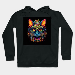 Regal Trippy Cat Hoodie